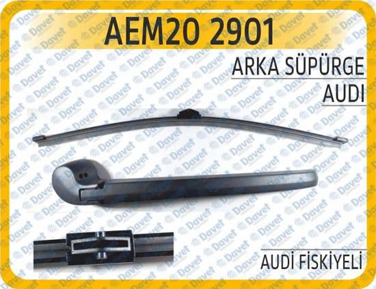 AEM 202901 Arka Silecek Supurgesi Komple Audi A1 A4 Q7 Touareg